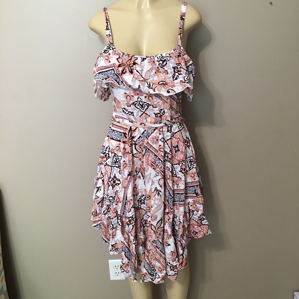 Abel the label Anthropologie Athens Pastel Zodiac dress size small